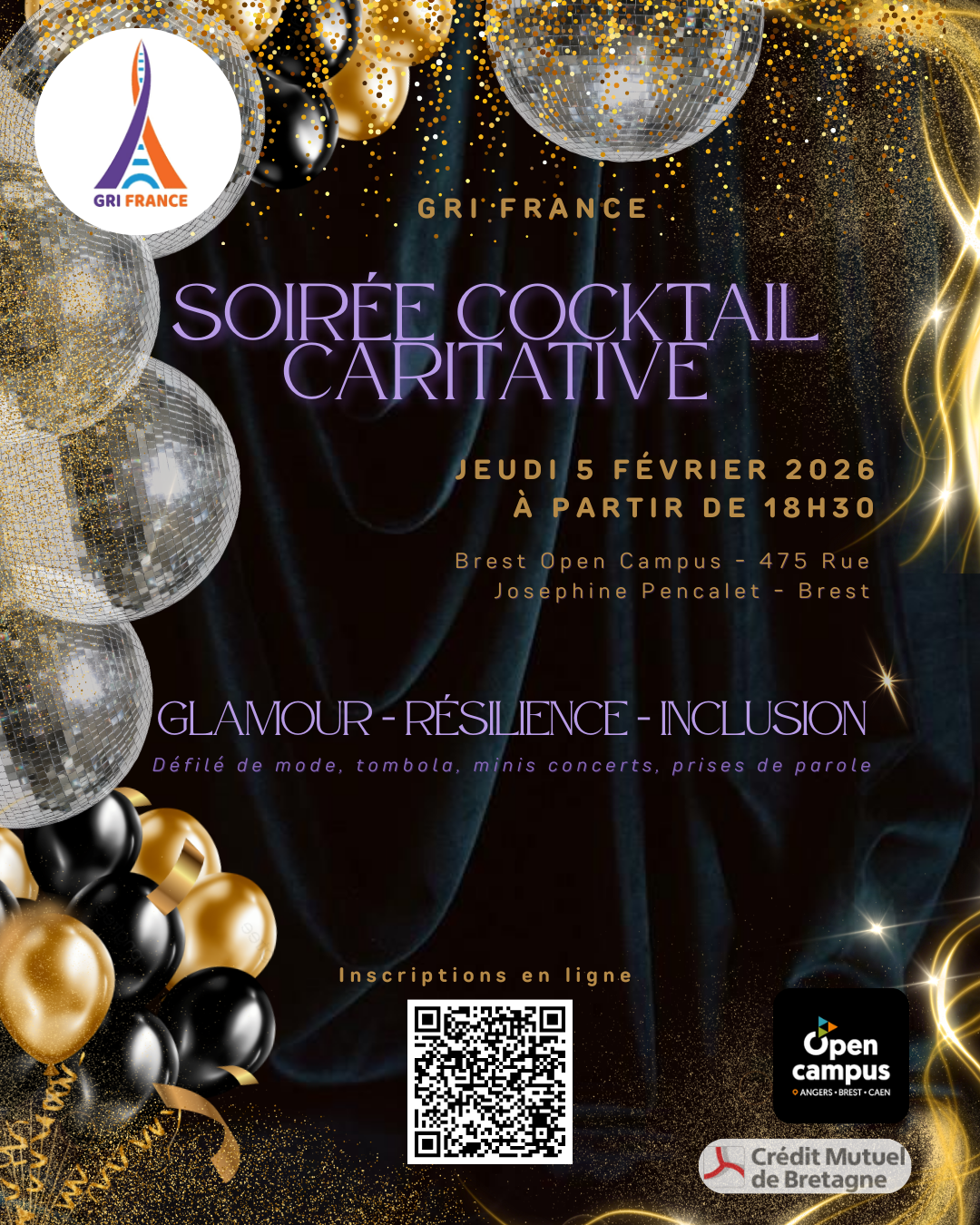 Lire la suite à propos de l’article Soirée cocktail caritative !